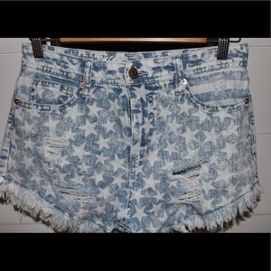 Jean shorts